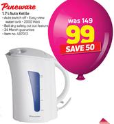 Pineware 1.7L Auto Kettle 