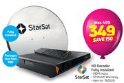 StarSat HD Decoder Fully Installed