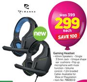 Piranha Gaming Headset-Each
