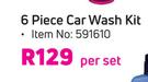 Shield 6 Piece Car Wash Kit-Per Set