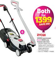 Ryobi shop 1200w lawnmower