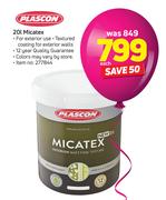 Plascon 20Ltr Micatex-Each