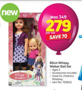 80cm Whispy Walker Doll Set-Per Set