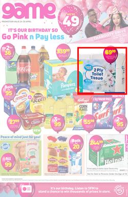 Game Cape Food : Go Pink n Pay Less (24 Apr - 30 Apr 2019) , page 1