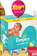 Pampers Active Baby Mega Box