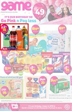Game JHB Food : Go Pink n Pay Less (24 Apr - 30 Apr 2019), page 1