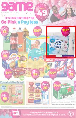 Game JHB Food : Go Pink n Pay Less (24 Apr - 30 Apr 2019), page 1