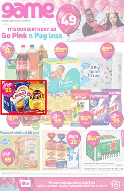 Game JHB Food : Go Pink n Pay Less (24 Apr - 30 Apr 2019), page 1