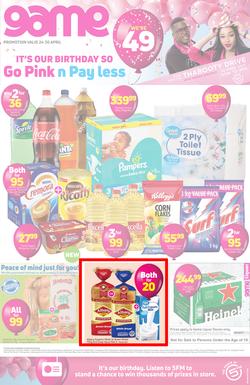 Game JHB Food : Go Pink n Pay Less (24 Apr - 30 Apr 2019), page 1