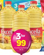 Excella Sunflower Oil-3X2L