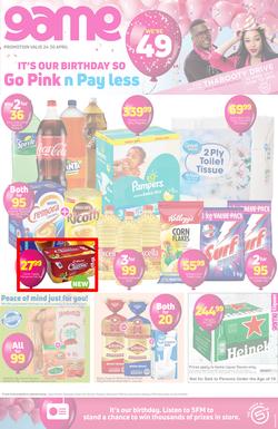 Game KZN Food : Go Pink n Pay Less (24 Apr - 30 Apr 2019), page 1