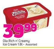 Ola Rich 'N Creamy Ice Cream-1.8L