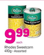 Rhodes Sweetcorn-410g Each
