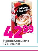 Nescafe Capucinno-10's
