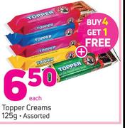 Topper Creams-125g Each