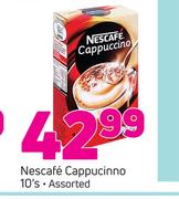 Nescafe Capucinno-10's