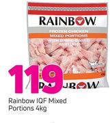 Rainbow IQF Mixed Portions-4Kg