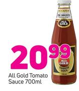 All Gold Tomato Sauce-700ml