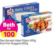 Sea Harvest Hake Fillets 400g+Fish Nuggets 600g