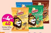 Simba Assorted-4X125g