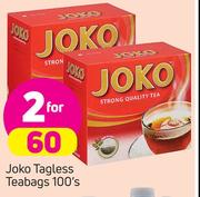 Joko Tagless Teabags-2X100's