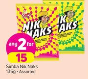 Simba Nik Naks Assorted-2X135g
