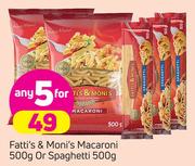 Fatti's & Moni's Macroni Or Spaghetti-Any 5X500g