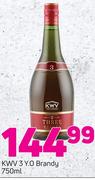 KWV 3 Y.O Brandy-750ml