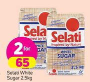 Selati White Sugar-2X2.5kg