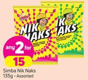 Simba Nik Naks Assorted-2X135g