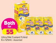 Ultra Mel Custard Assorted 1L And 6X125ml-For Both