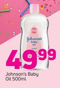 Johnson's Baby Oil-500ml