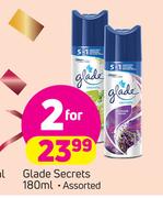 Glade Secrets-2X180ml