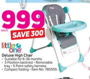 Little One Deluxe High Chair-Each