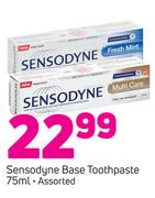 Sensodyne Base Toothpaste Assorted-75ml