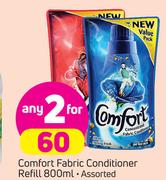 Comfort Fabric Conditioner Refill-2X800ml