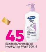Elizabeth Anne's Baby Head-To-Toe Wash-500ml