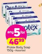 Protex Body Soap-5X150g