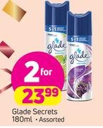 Glade Secrets-2X180ml