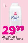 Johnso's Baby Powder Assorted-400g