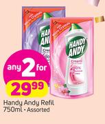 Handy Andy Refill-2X750ml