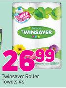 Twinsaver Roller Towels 4's 