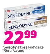 Sensodyne Base Toothpaste Assorted-75ml