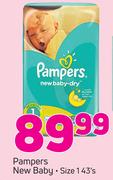 Pampers New Baby-143's Pack