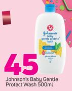 Johnson's Baby Gentle Protector Wash-500ml