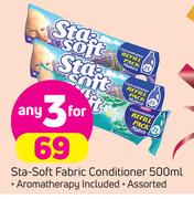 Sta-Soft Fabric Conditioner-3X500ml 