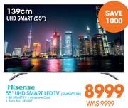 Hisense 55"(139cm) UHD Smart LED TV(55A6500UW)