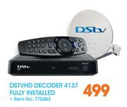Dstv HD Decoder 4137 (Fully Installed)