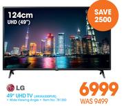 LG 124cm(49") UHD TV(49UK6300PVB)