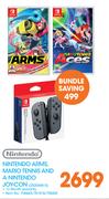Nintendo Arms, Mario Tennis And A Nintendo Joy-Con(2520446 0)